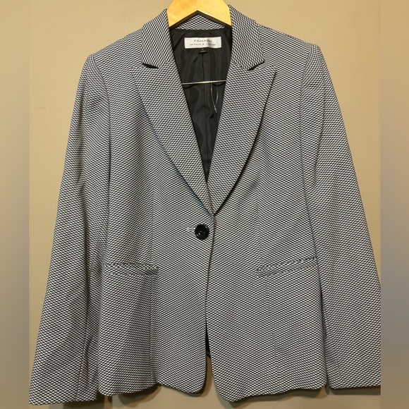 TAHARI ARTHUR S. LEVINE Checked Blazer - Picture 1 of 6